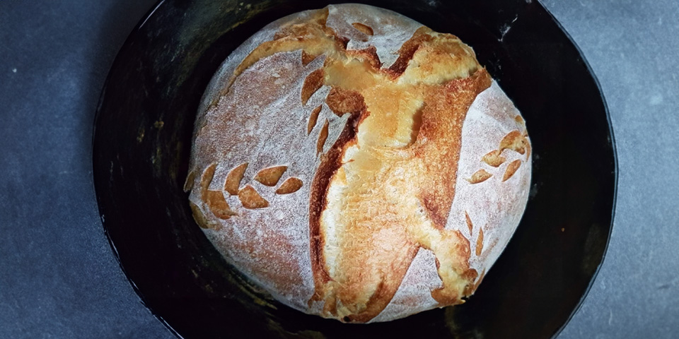 Peka kruha z drožmi Peka kruha z drožmi